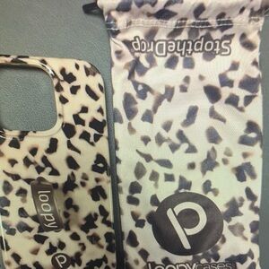 DNA Couture Black and Cream Pattern Phone Case